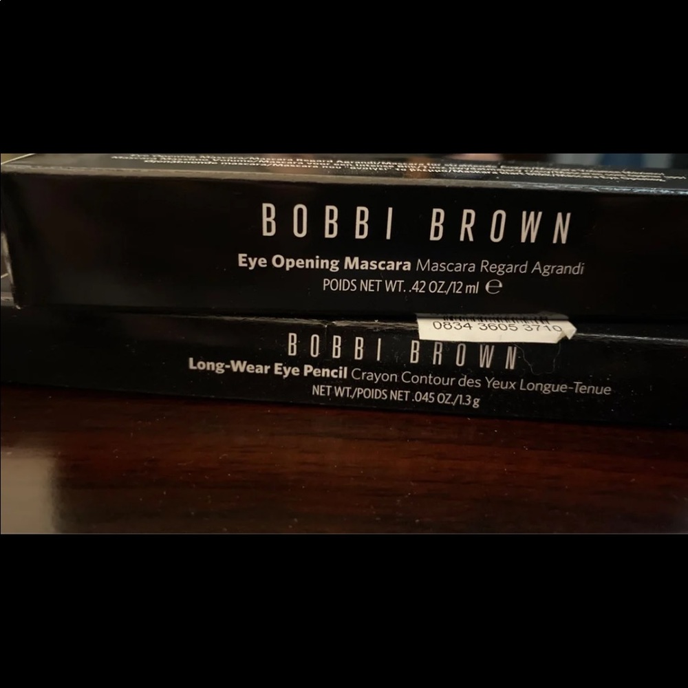 SOLD   New Bobbi Brown Long Wear Eye Pencil & Eye Opening Mascara